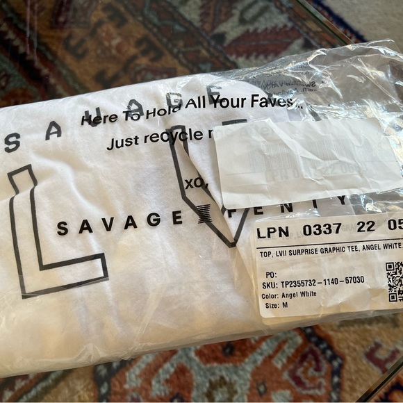 Savage x Fenty Limited-Edition LVII Surprise Tee Rihanna Super Bowl SOLD OUT - Picture 5 of 7